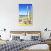 Mexico, Baja California Sur, Mulege, Baai Canvas Afdruk (Insitu (Slaapkamer))