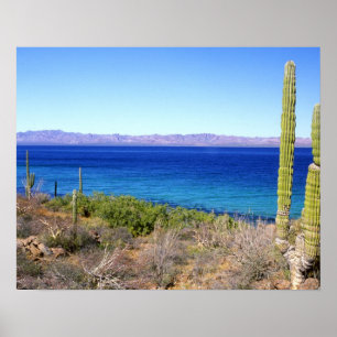 Mexico, Baja California Sur, Mulege, Bahia 2 Poster