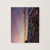 Mexico, Baja, Zee van Cortez. Zee kayaks en Legpuzzel (Verticaal)