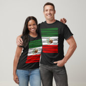 Mexico Baseball Flag for Mexican Baseball Fans T-shirt (Unisex)