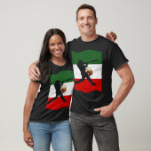 Mexico Baseball Flag for Mexican Baseball Fans Vin T-shirt (Unisex)