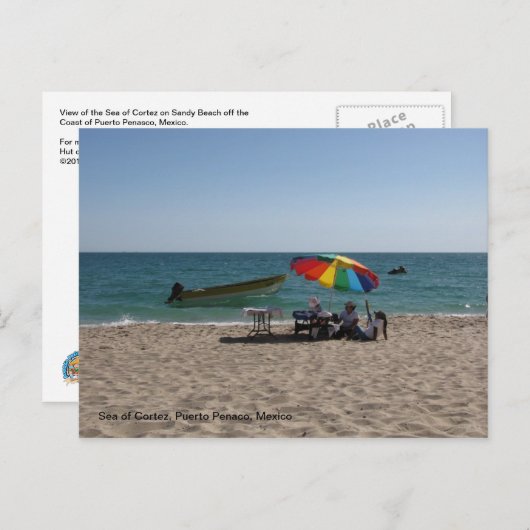 Mexico Beach Briefkaart (Voorkant / Achterkant)