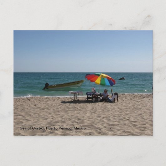 Mexico Beach Briefkaart (Voorkant)