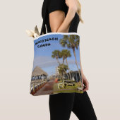 MEXICO BEACH FLORIDA SWING TIKI HUT TOTE BAG (Dichtbij)