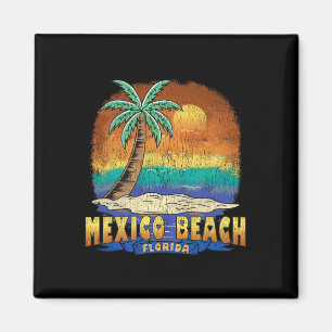 Mexico Beach Florida Vintage noodlijdend souvenir Magneet