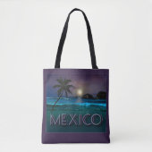 Mexico Beach Night Tote Bag (Voorkant)