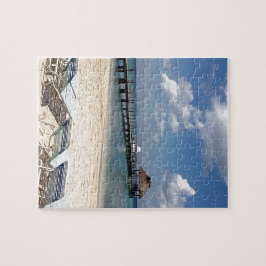 Mexico Beach Scene Legpuzzel (Horizontaal)