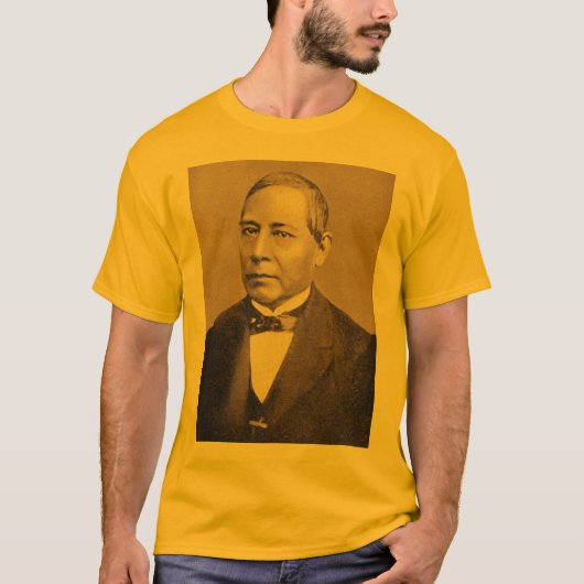 Mexico: Benito Juarez T-shirt (Voorkant)