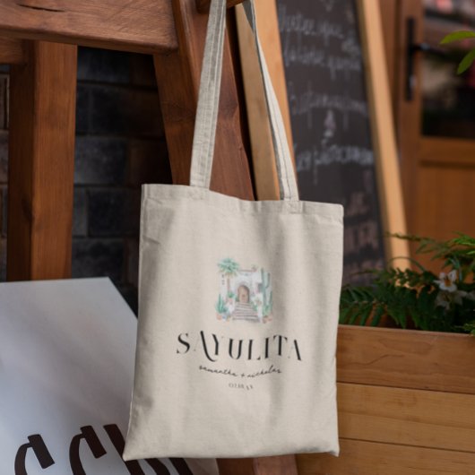 Mexico Bestemming | Bruiloft Welkom Tote Bag