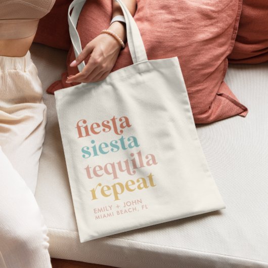 Mexico Bestemming Huwelijk Fiesta, Siesta Welkom Tote Bag