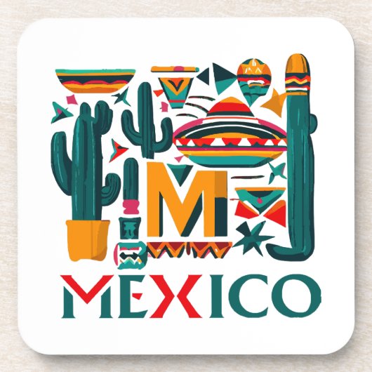 MEXICO BIER ONDERZETTER (Voorkant)
