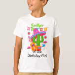 Mexico Birthday Girl Fiesta | Mexico Brother T-shirt<br><div class="desc">Viel uw verjaardag met dit speciale T-shirt,  speciaal en gepersonaliseerd ontwerp</div>