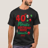 Mexico Birthday Mode  Vacation Cruise T-shirt (Voorkant)