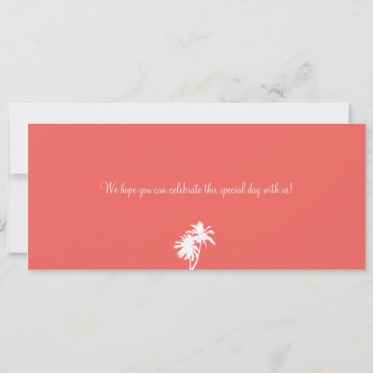 Mexico Boarding Pass bestemming bruiloft Kaart (Achterkant)