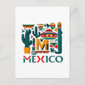 MEXICO BRIEFKAART (Voorkant)