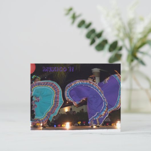 Mexico! Briefkaart (Staand voorkant)