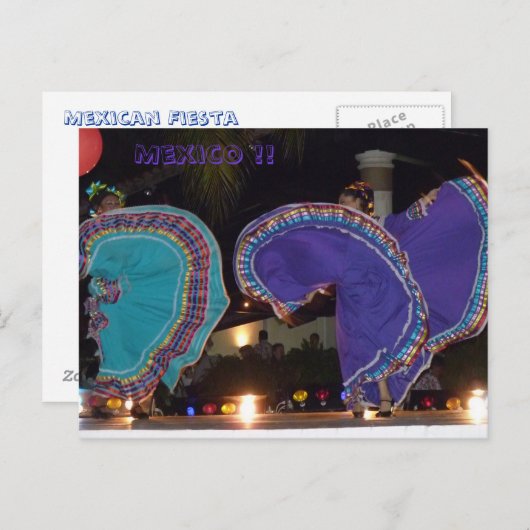 Mexico! Briefkaart (Voorkant / Achterkant)