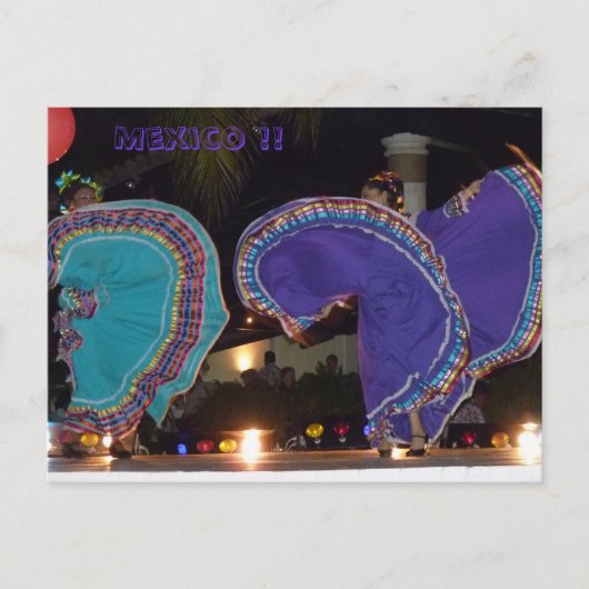 Mexico! Briefkaart (Voorkant)