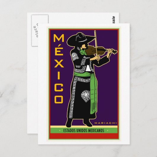 Mexico Briefkaart (Voorkant / Achterkant)