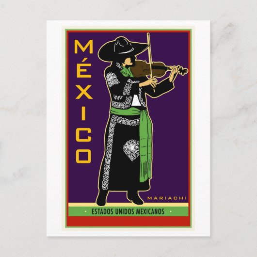 Mexico Briefkaart (Voorkant)