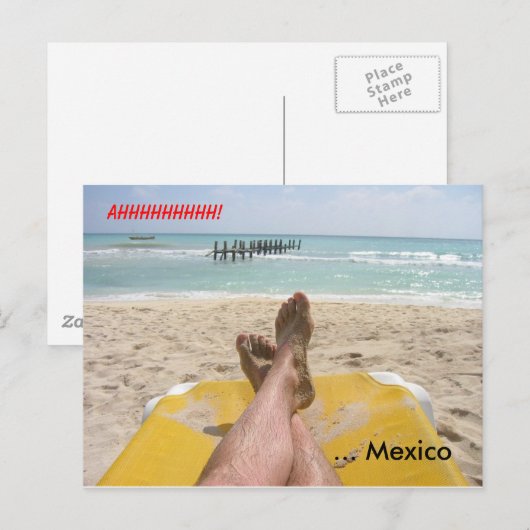 Mexico Briefkaart (Voorkant / Achterkant)