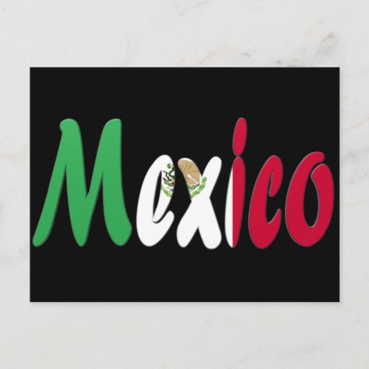 Mexico Briefkaart (Voorkant)