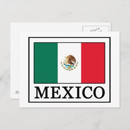 Mexico Briefkaart (Voorkant / Achterkant)
