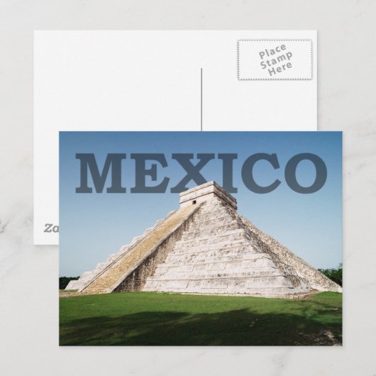 Mexico Briefkaart (Voorkant / Achterkant)