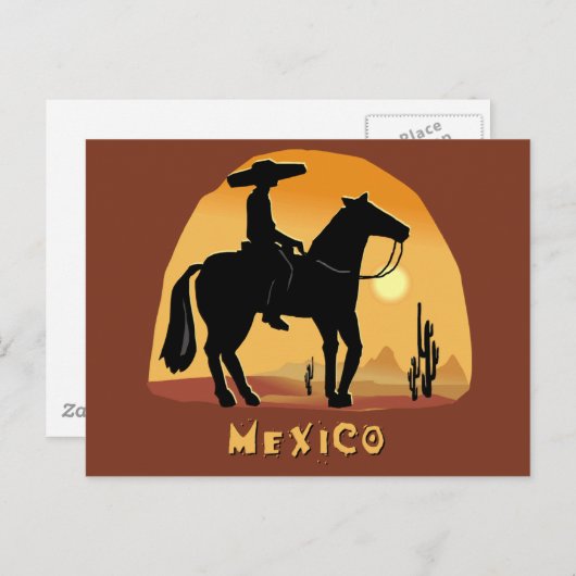Mexico Briefkaart (Voorkant / Achterkant)