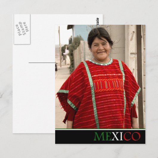Mexico-Briefkaart Briefkaart (Voorkant / Achterkant)