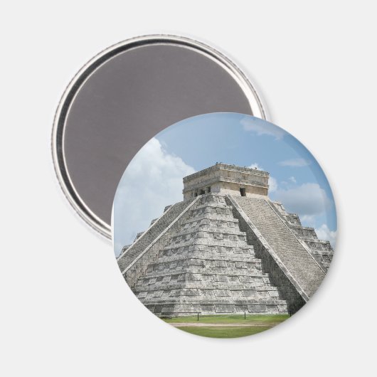 Mexico Briefkaart - Chichén Itzá Magneet (Voorkant / Achterkant)