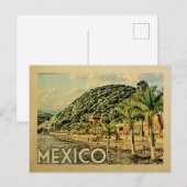 Mexico Briefkaart Lake Chapala Vintage Travel (Voorkant / Achterkant)