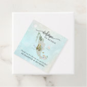 Mexico bruiloft welkom cadeau Labels (In situ)