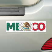 Mexico-Bumpersticker Bumpersticker (Op auto)