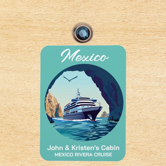 Mexico Cabo Arch Cruiseschip Stateroom Magneet
