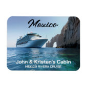 Mexico Cabo Arch Cruiseschip Stateroom Magneet (Horizontaal)