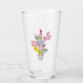 Mexico Cactus Plant Knuffels Glas (Voorkant)