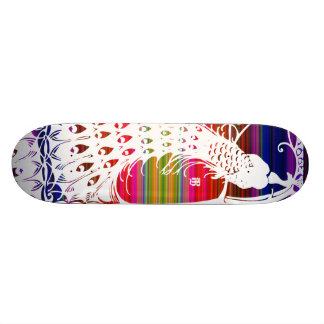 Mexico-Cali Peacock Skateboard