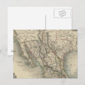 Mexico, Californië en Texas Briefkaart (Voorkant / Achterkant)