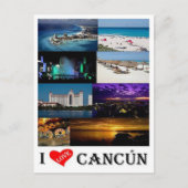 Mexico - Cancun I Love - Briefkaart (Voorkant)
