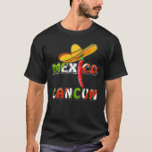 MEXICO CANCUN T-SHIRT (Voorkant)