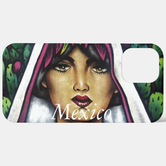 Mexico Case-Mate iPhone Case (Achterkant (horizontaal))