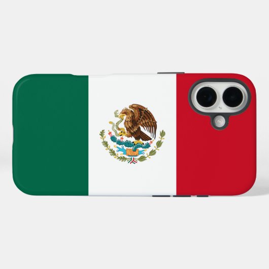 Mexico Case-Mate iPhone Case (Achterkant (horizontaal))