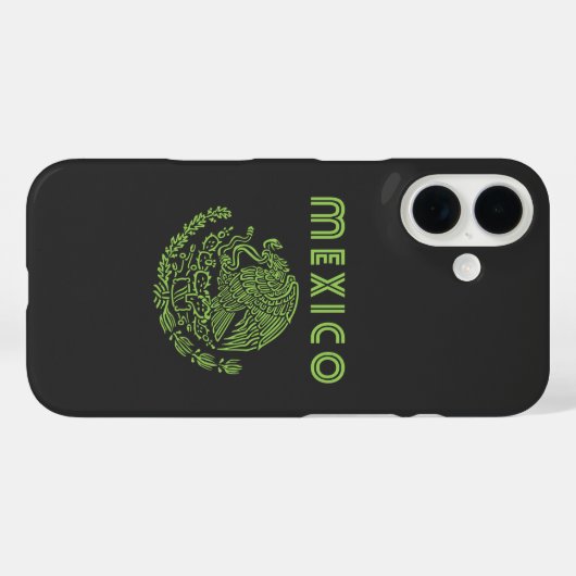 Mexico Case-Mate iPhone Case (Achterkant (horizontaal))