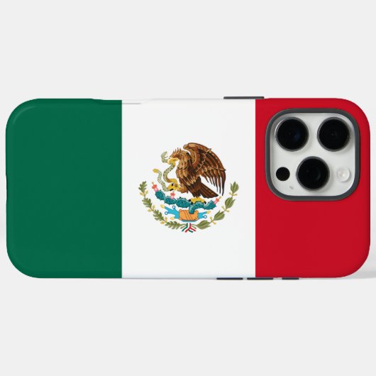 Mexico Case-Mate iPhone Case (Achterkant (horizontaal))