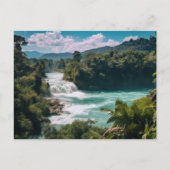 Mexico Chiapas-Uitzicht Feestdagenkaart (Voorkant)