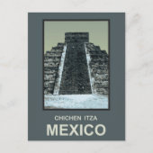 Mexico Chichen Itza Briefkaart (Voorkant)
