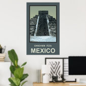 Mexico Chichen Itza Poster (Thuiskantoor)