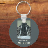 Mexico Chichen Itza Sleutelhanger (Voorkant)