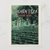Mexico, Chichén Itzá, Yucatán, Maya ruins Briefkaa Briefkaart (Voorkant)